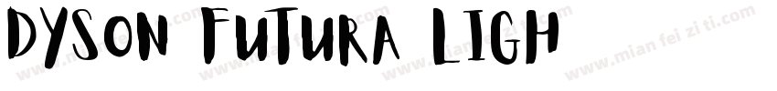 Dyson Futura Ligh字体转换